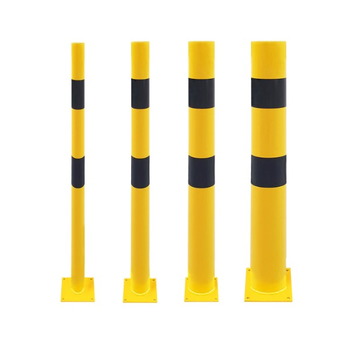 Bolardo protector metálico de 100cm altura y diferentes díametros
