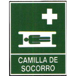 Fotoluminiscente 916 Camilla de socorro