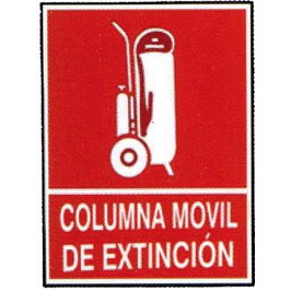 Fotoluminiscente 920 Columna m&oacute;vil de extinci&oacute;n