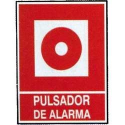 Fotoluminiscente 924 Pulsar de alarma