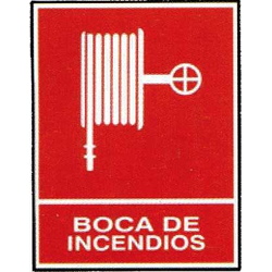 Fotoluminiscente 925 Boca de incendios