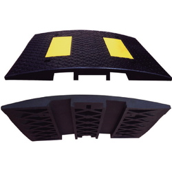 Protectores para cables de suelo 1053a - Banda reductora pasacables 2 canales. 60x50x5cm Protectores para cables de suelo 1053a Banda reductora pasacables 2 canales. 60x50x5cm