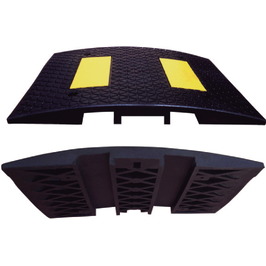 Protectores para cables de suelo 1053a Banda reductora pasacables 2 canales. 60x50x5cm