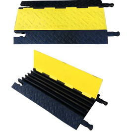 Protectores para cables de suelo 1072c Protector pasacables 5 canales. 912x505x50mm