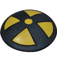 Separadores de carril 3325 Banda reductora de velocidad lenticular Ø24cm