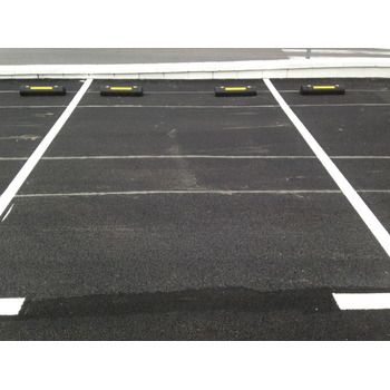 Tope de caucho para parking de 60x15x11,5cm
