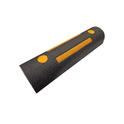 Topes de parking y rampas salvabordillos 5010c Tope de caucho para parking de 60x15x11,5cm