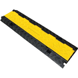 Protectores para cables de suelo 1074c Reductor protector pasacables de 3 canales 99x30x5cm