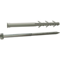 Balizas H75, H80, desmontables y bolardos de poliuretano TOR-34 Tornillo y taco de M10x135mm