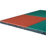 Loseta de caucho para Parques Infantiles 50x50x4 cm