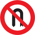 R-304 Media vuelta prohibida