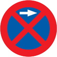 R-307a Parada y estacionamiento prohibido a la derecha