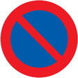 R-308 Estacionamiento prohibido