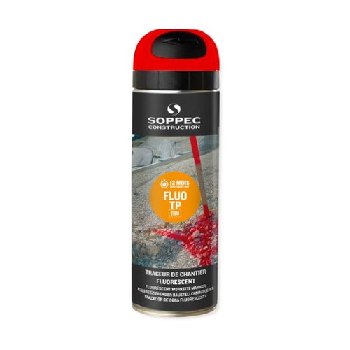 Spray fluorescente FluoTP. Colores fluorescente en rojo, amarillo, naranja,
verde, azul o rojo cereza
