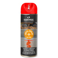 Spray Fluorescente IDEAL rojo