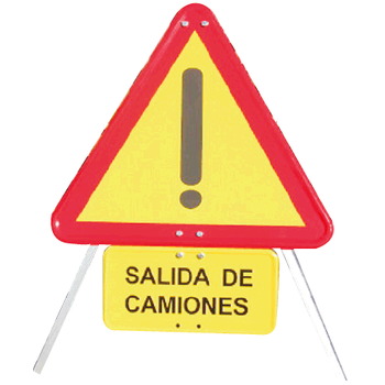 Trípode L-20 para señales MOPU 60 y Económica 50cm