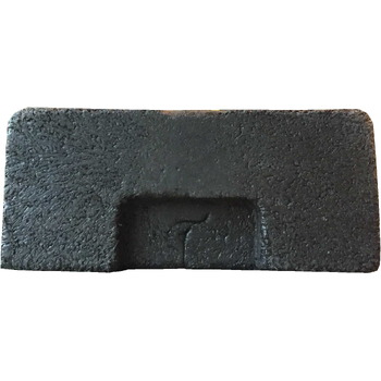 Base caucho para valla de obra 16 kg  Ø45 mm