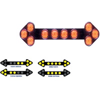 Señales luminosas LED para vehículos  Orientador de tráfico 10 focos Led