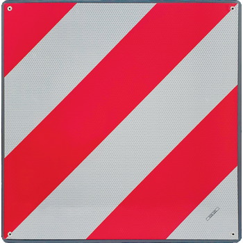 V20 Placa señalización para vehículo con carga sobresaliente