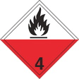 MP12 Peligros de Clase 4.2 Materias espontáneamente Inflamables