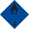 MP13 Peligros de Clase 4.3 Materiales que al contacto con el agua, desprenden Gases Inflamables