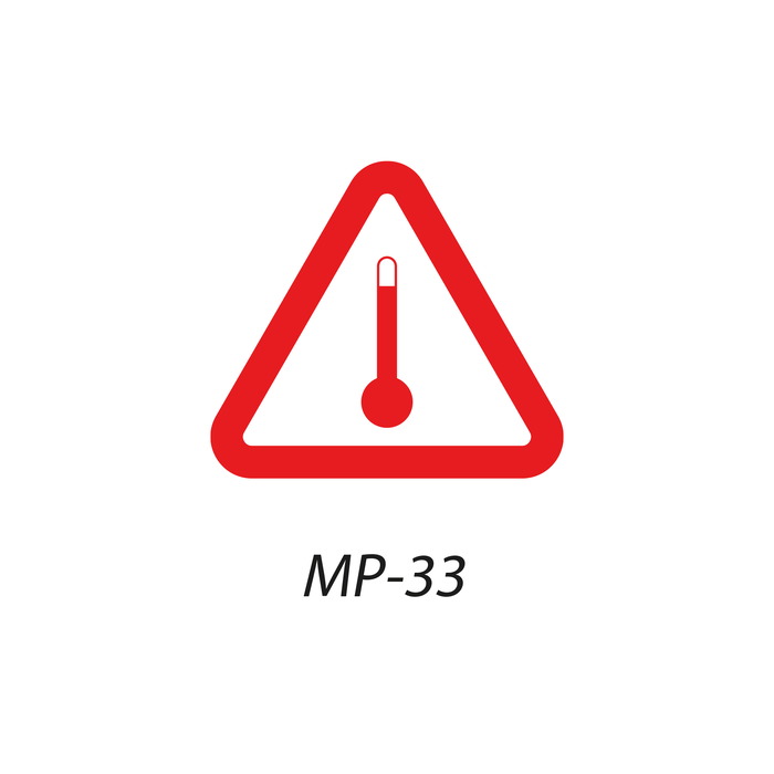 MP-33 MATERIAS TRANSPORTADAS EN CALIENTE Indique la señal de mercancia peligrosa que necesita