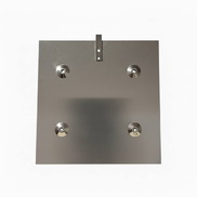 Soporte para placa de transporte mercancias peligrosas