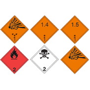 Señales de mercancías peligrosas