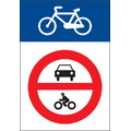 BR-102 Entrada prohibida a vehículos de motor