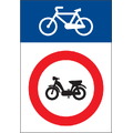 BR-105 Entrada prohibida a ciclomotores