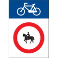 BR-117 Acceso prohibido a animales de montura