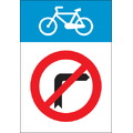 BR-402 Giro a la derecha prohibido